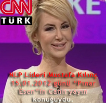 NLP Lideri Mustafa Kılınç 05.10.2012 günü “Pınar Esen”in 2. Kez Canlı yayın konuğuydu.